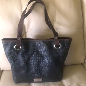 Relic Brand Moc Croc Tote w/ front & back design
